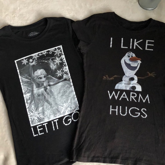 Disney Tops - Disney Frozen Tee bundle of 2 Small